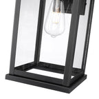 Millennium Lighting 4126-PBK Powder Coated Black Outdoor Wall Sconce Image 3