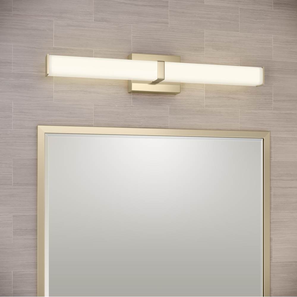 Millennium Lighting 60021-MG Modern Gold Tron 24'' Bathroom Vanity Led Bath Bar - Modern Gold Image 3