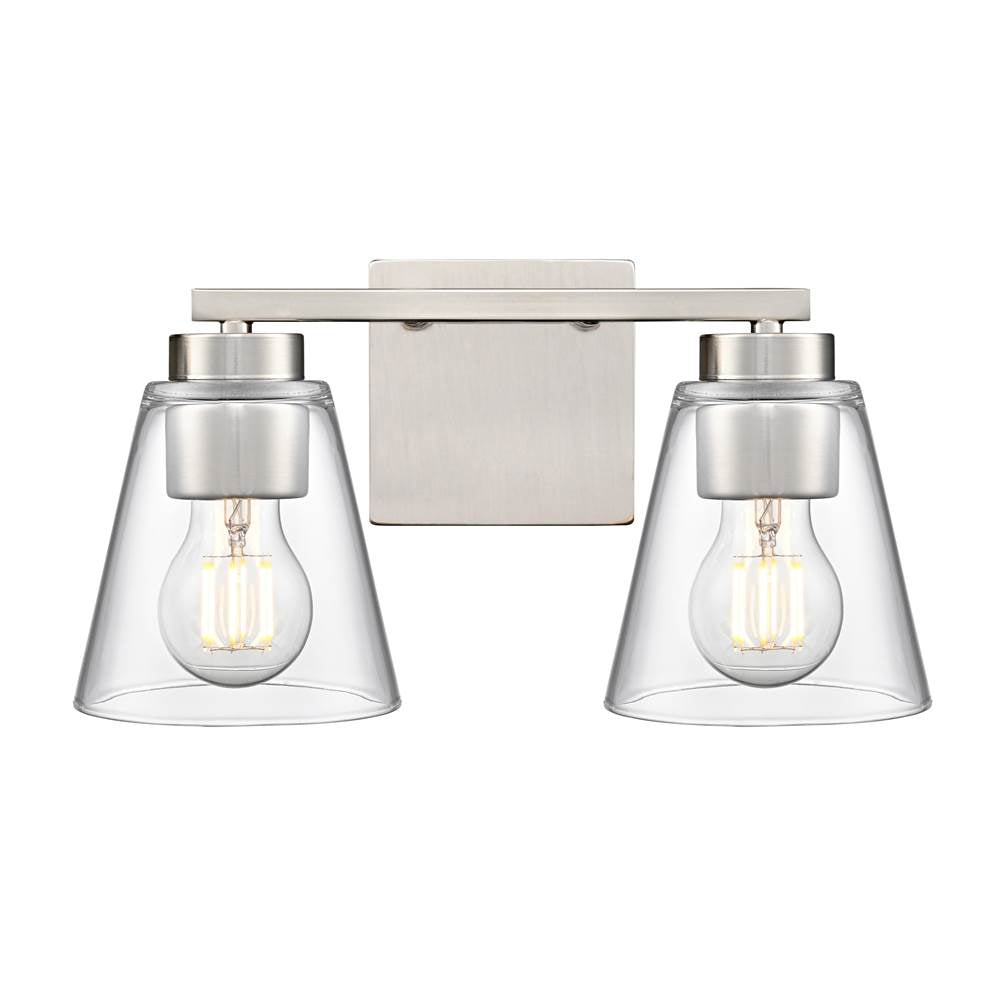 Millennium Lighting Strayhan 13'' 2-light Vanity - Brushed Nickel