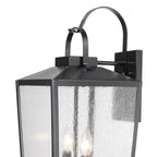 Millennium Lighting 42653-PBK Powder Coated Black Outdoor Wall Sconce Image 3