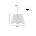Millennium Lighting 9001-VB Vintage Brass Tulara  13'' Wide 1-light Pendant Image 2