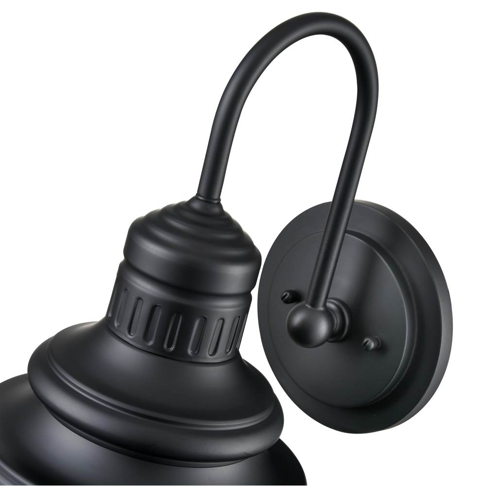 Millennium Lighting 81102-PBK Powder Coated Black Outdoor Wall Sconce Image 3