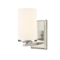 Millennium Lighting 2701WG-BN Brushed Nickel Verlana 8.75'' High 1-light Wall Sconce - Brushed Nickel Image 1