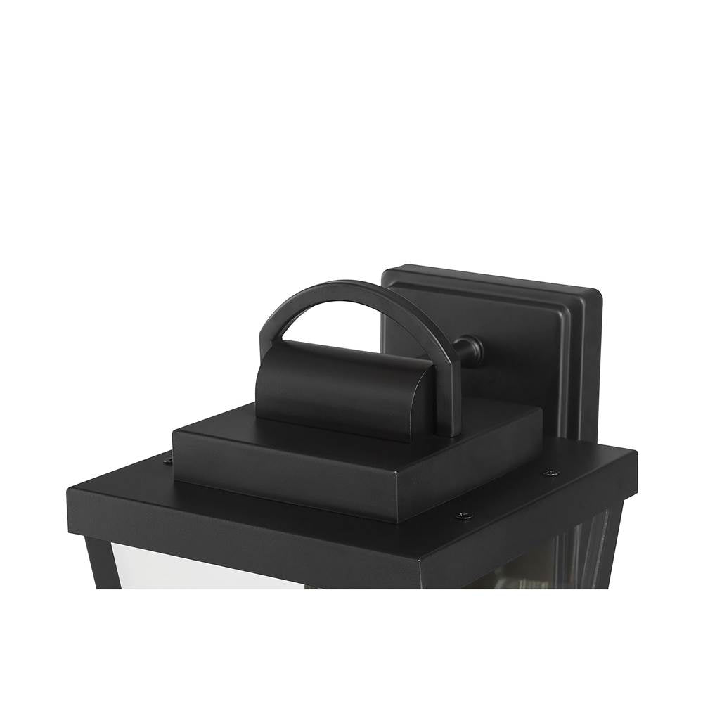 Millennium Lighting 68101-PBK Powder Coated Black Brenwick 13'' High 1-light Outdoor Lantern Image 6