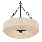 Millennium Lighting 206103-MB Matte Black Tresselle 20'' Wide 3-light Pendant Image 7