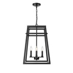 Millennium Lighting Tellsa 15'' Wide 4-light Pendant - Matte Black