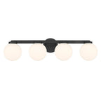 Millennium Lighting 97004-MB Matte Black Ardeva 30.25'' Wide 4-light Vanity Image 6