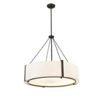 Millennium Lighting 28206-MB/WH Matte Black,White Pendant Light Image 5