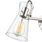 Millennium Lighting 21002-PN Polished Nickel Camellia 13.5'' Wide 2-light Vanity - Polished Nickel Image 4