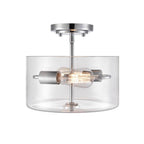 Millennium Lighting 2710-CH Chrome Semi-flush Ceiling Mount Image 2