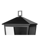 Millennium Lighting 198102-PBK Powder Coated Black Munger 19.75'' High 2-light Outdoor Wall Sconce - Powder Coated Black Image 5