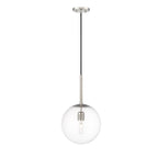 Millennium Lighting Kairo 12'' Wide 1-light Pendant - Brushed Nickel