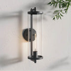 Millennium Lighting 240101-TBK Textured Black Outdoor Wall Sconce Image 2