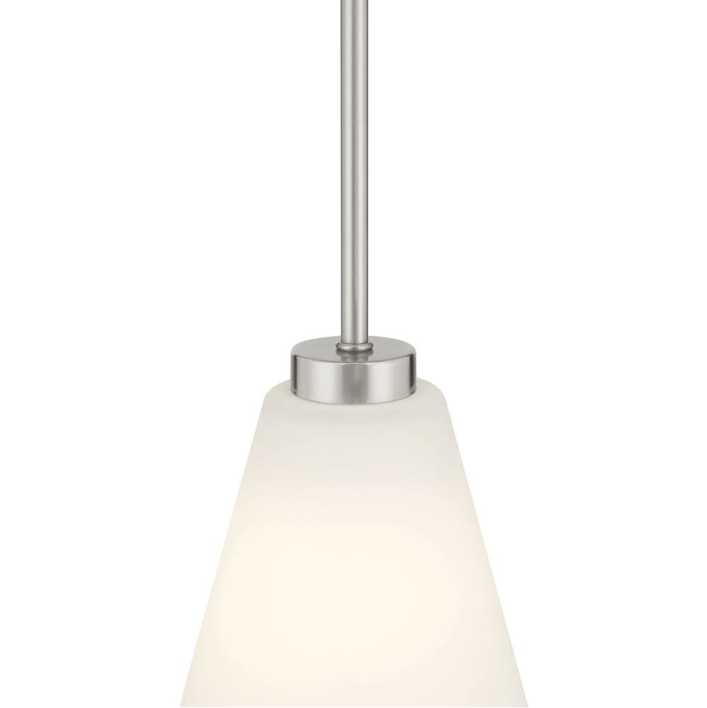 Millennium Lighting 64101WG-BN Brushed Nickel Strayhan 5.75'' Wide 1-light Mini Pendant Image 6