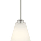 Millennium Lighting 64101WG-BN Brushed Nickel Strayhan 5.75'' Wide 1-light Mini Pendant Image 6