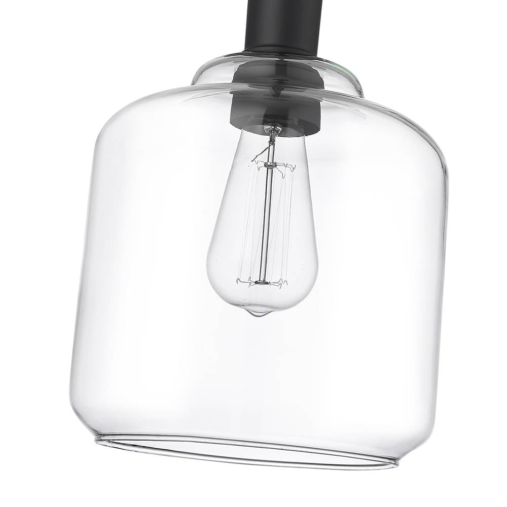 Millennium Lighting 46901-MB Matte Black Mini-pendant Light Image 2