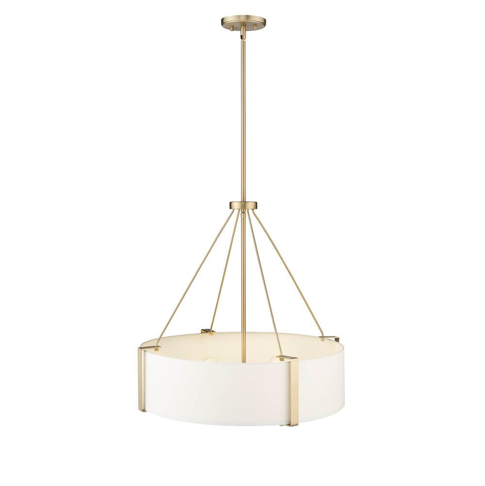 Millennium Lighting 28203-MG/WH Modern Gold,White Pendant Light Image 5