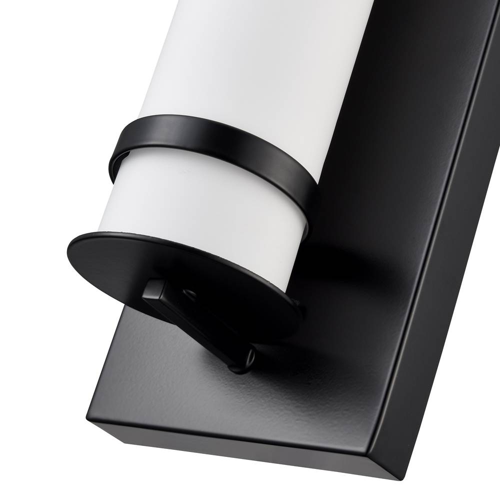 Millennium Lighting 77101-PBK Powder Coated Black Outdoor Wall Sconce Led Image 3