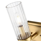 Millennium Lighting 46001-VB Vintage Brass Iversen 5'' Wide 1-light Vanity - Vintage Brass Image 4