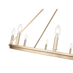 Millennium Lighting 9510-MG Modern Gold Chandelier Ceiling Light Image 3