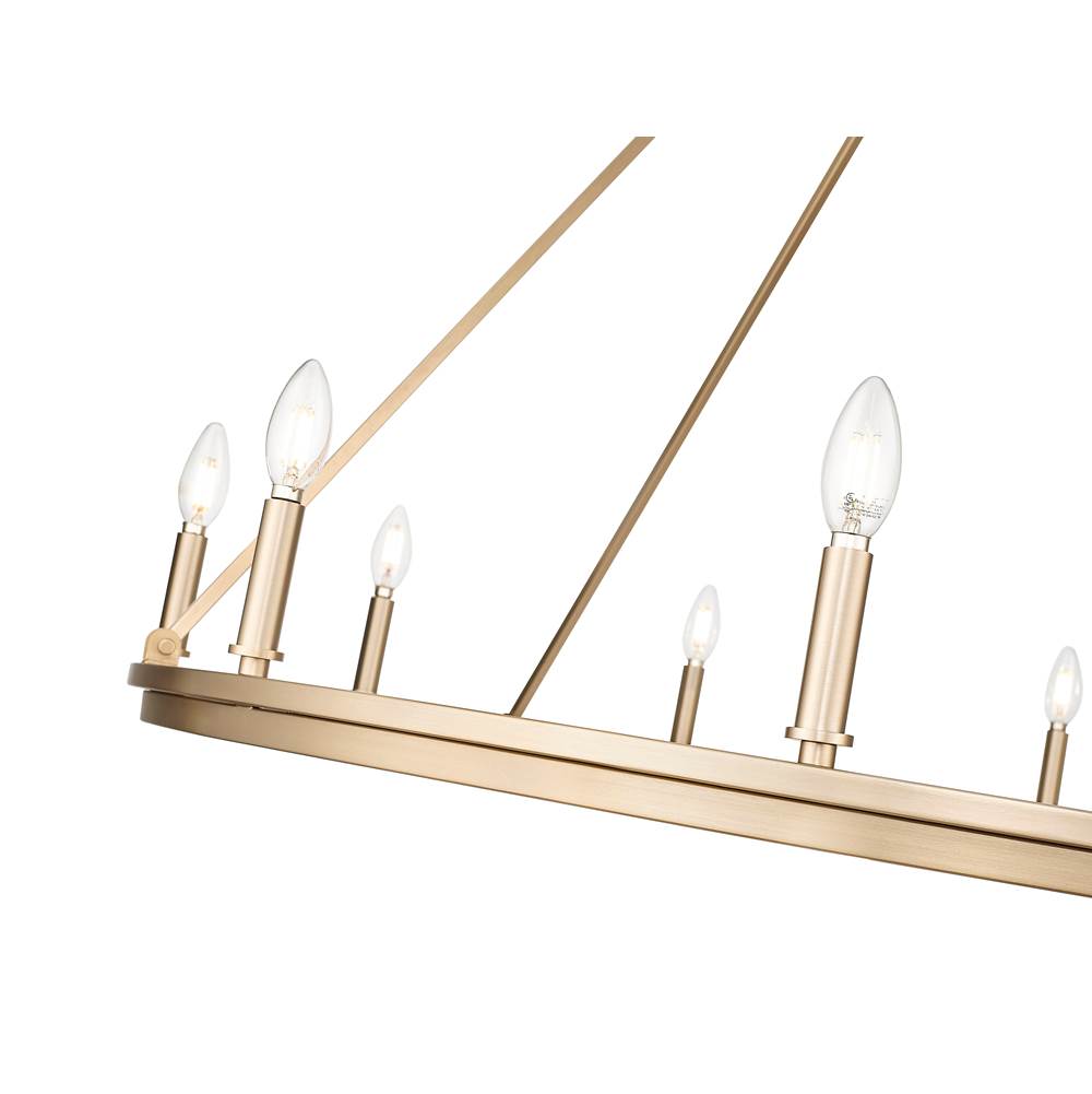 Millennium Lighting 9510-MG Modern Gold Chandelier Ceiling Light Image 3