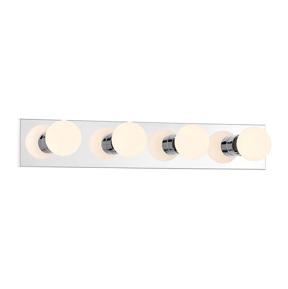 Millennium Lighting 96104-CH Chrome Bellisse 24'' Wide 4-light Bath Bar Image 1