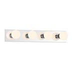 Millennium Lighting 96104-CH Chrome Bellisse 24'' Wide 4-light Bath Bar Image 1