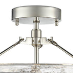 Millennium Lighting 47002-PN Polished Nickel Bennetti 14.5'' Wide 2-light Semi Flush - Polished Nickel Image 3