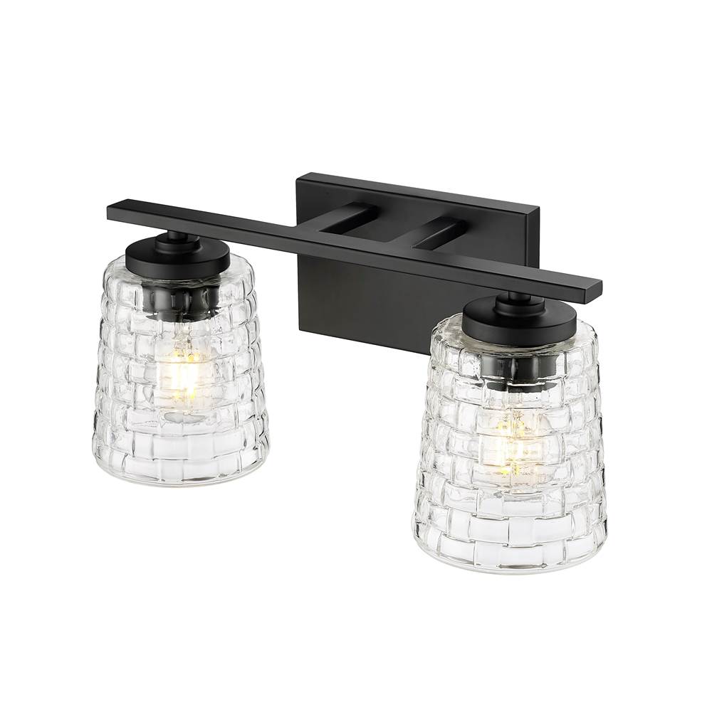 Millennium Lighting 22102-MB Matte Black Vanity Image 5