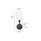 Millennium Lighting 99801-VB Vintage Brass Wall Sconce Image 2