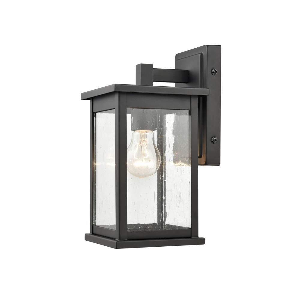 Millennium Lighting 4101-PBK Powder Coat Black Outdoor Wall Sconce Image 3