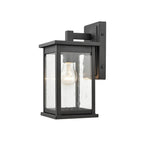 Millennium Lighting 4101-PBK Powder Coat Black Outdoor Wall Sconce Image 3
