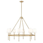 Millennium Lighting Adorra 40'' Wide 8-light Chandelier - Matte Black