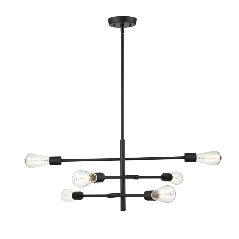 Millennium Lighting 4246-MB Matte Black Pendant Light Image 7