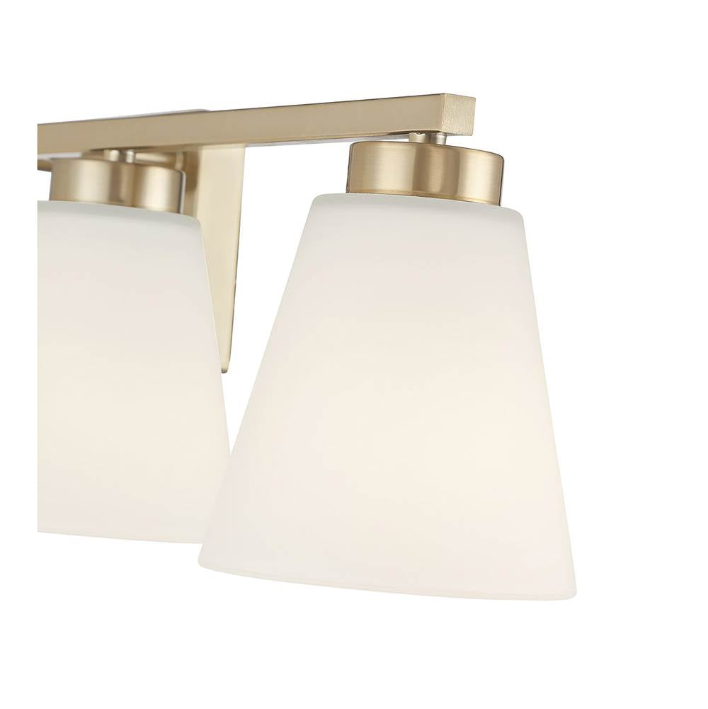 Millennium Lighting 64004WG-MG Modern Gold Strayhan 31'' Wide 4-light Vanity Image 5