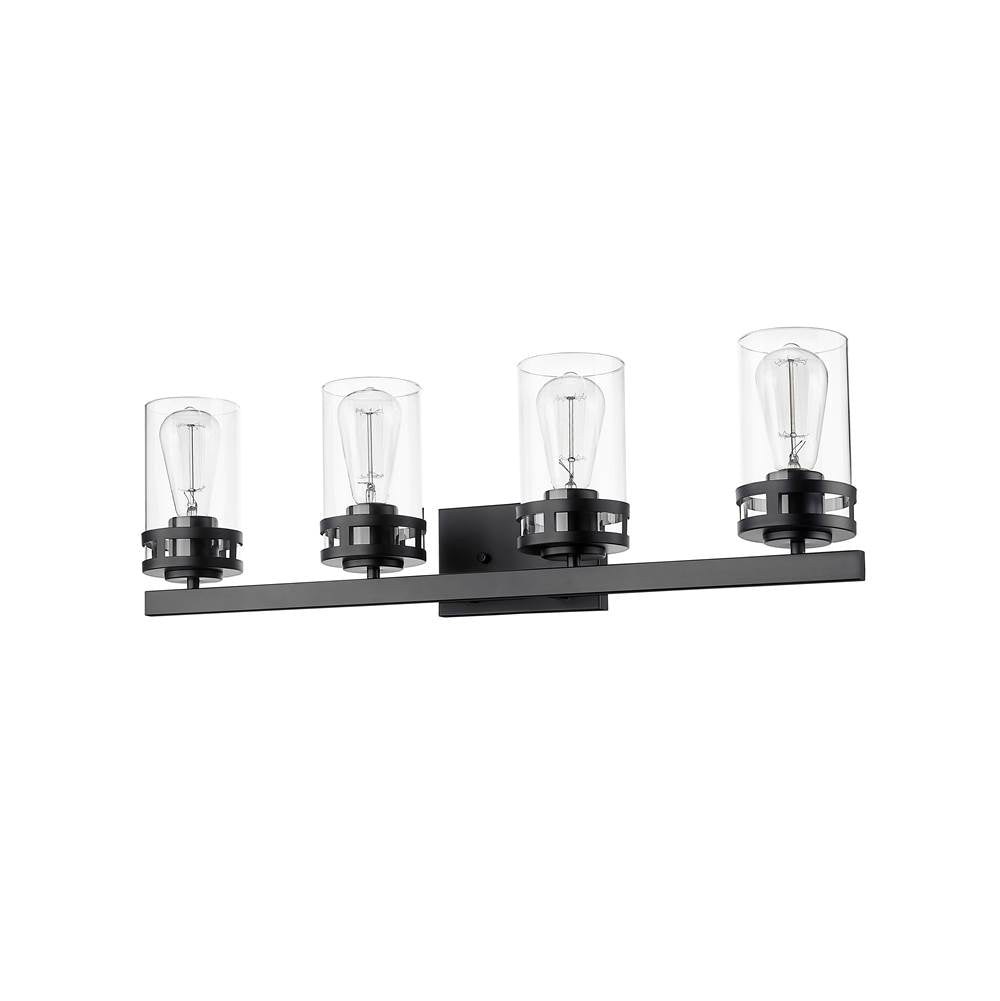 Millennium Lighting 91024-MB Matte Black Vanity Image 6