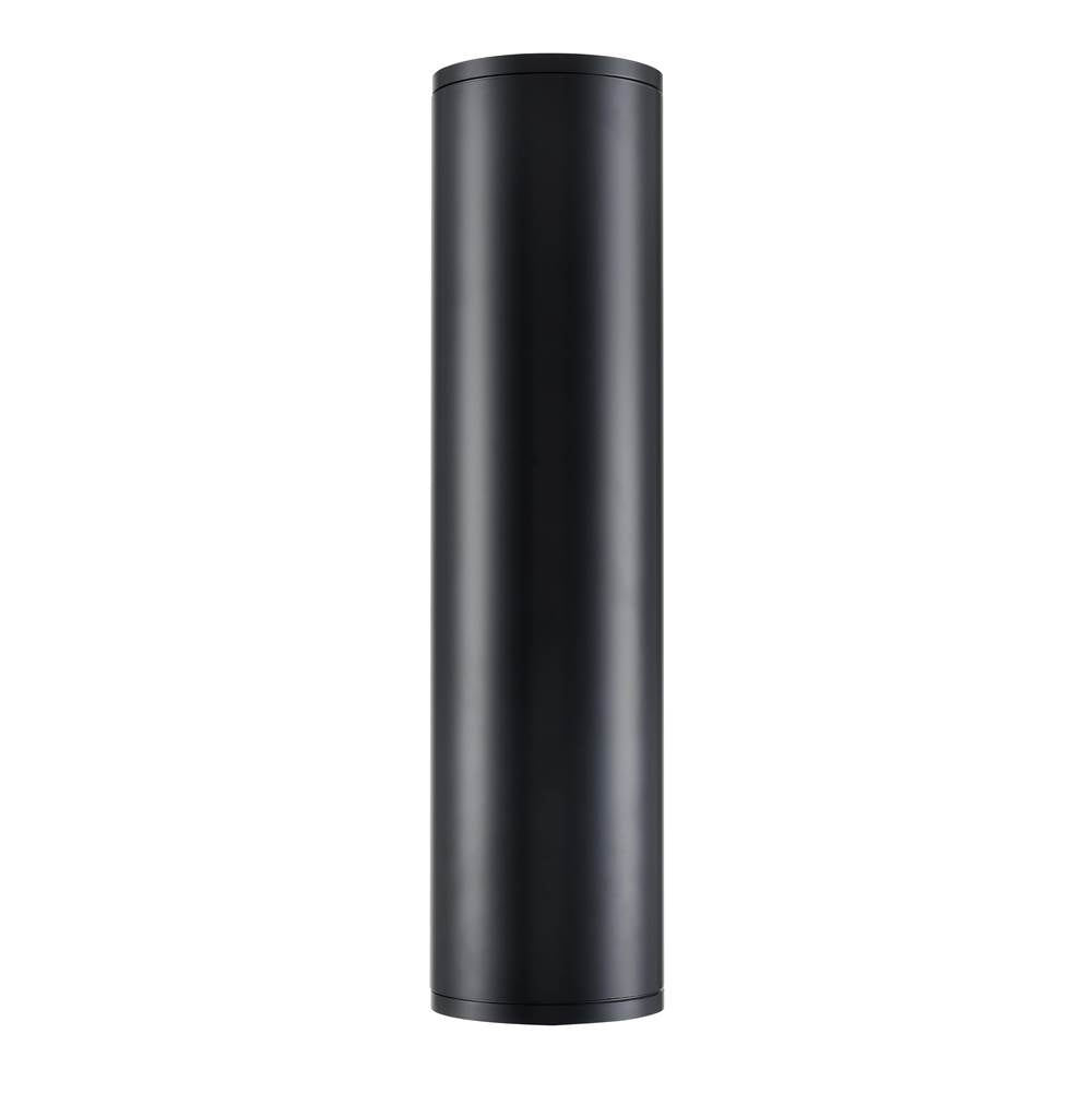 Millennium Lighting LED45002-PBK Powder Coated Black Led Outdoor Wall Sconce Image 1
