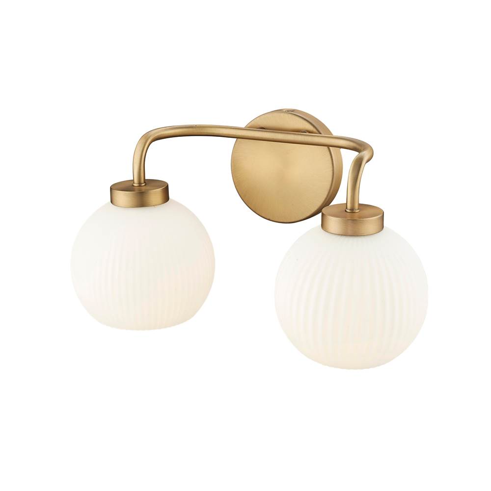 Millennium Lighting 22402-VB Vintage Brass Vanity Image 5