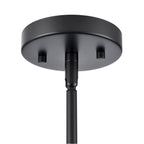 Millennium Lighting 9027-MB Matte Black Elise 24.25'' Wide 4-light Pendant - Matte Black Image 4