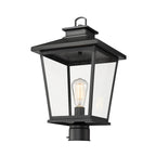 Millennium Lighting 4723-PBK Powder Coat Black Outdoor Post Lantern Image 3