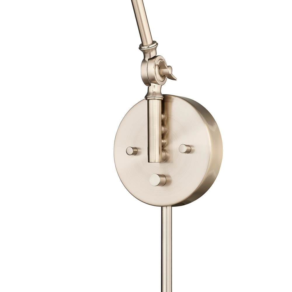 Millennium Lighting 10001-MG Modern Gold Swing Arm Sconce Light Image 6