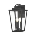 Millennium Lighting 68003-PBK Powder Coated Black Brenwick 17'' High 3-light Outdoor Lantern Image 1
