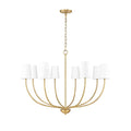 Millennium Lighting 29908-VB Vintage Brass Chandelier Ceiling Light Image 1