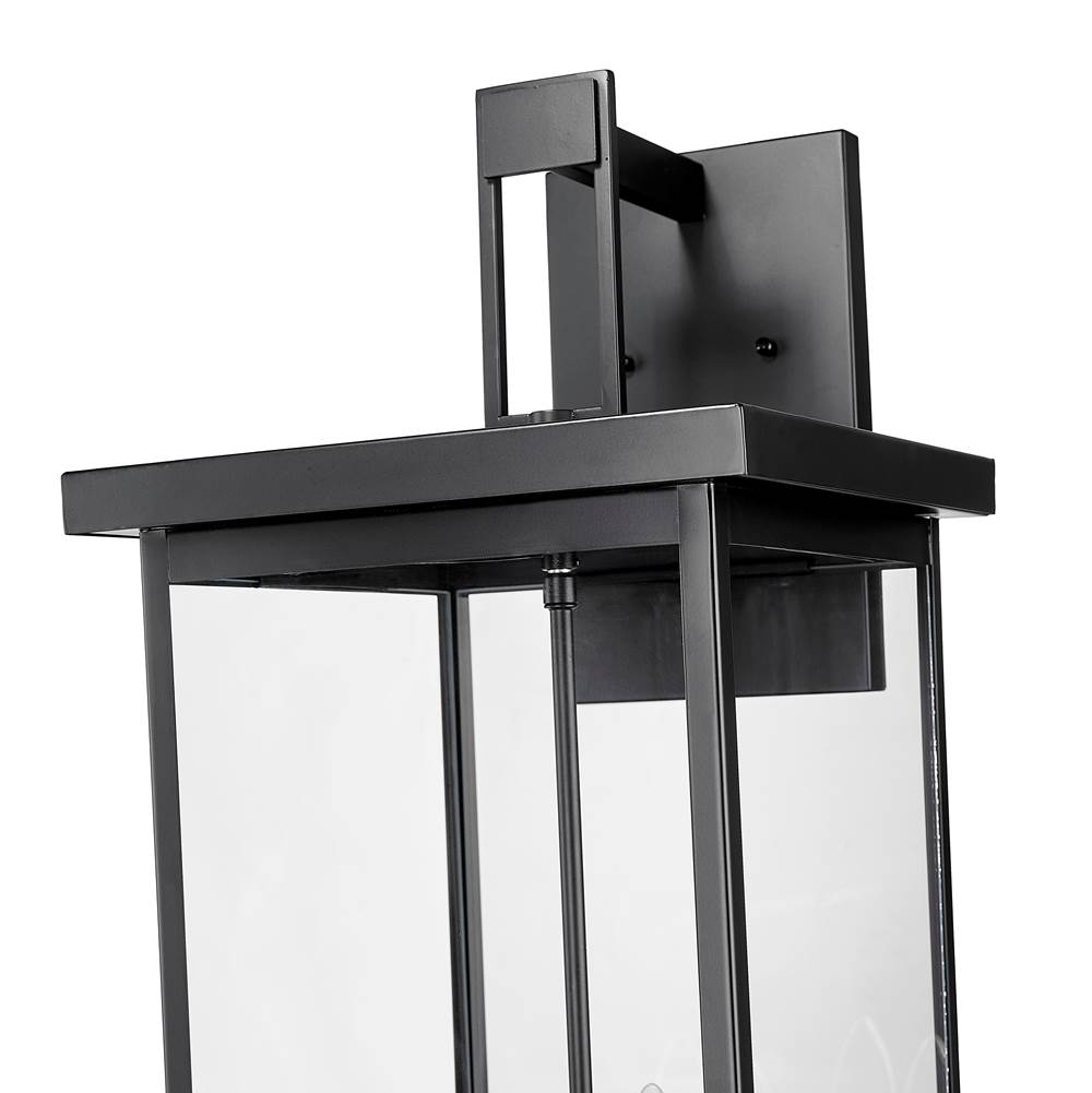 Millennium Lighting 42603-PBK Powder Coated Black Outdoor Wall Sconce Image 3