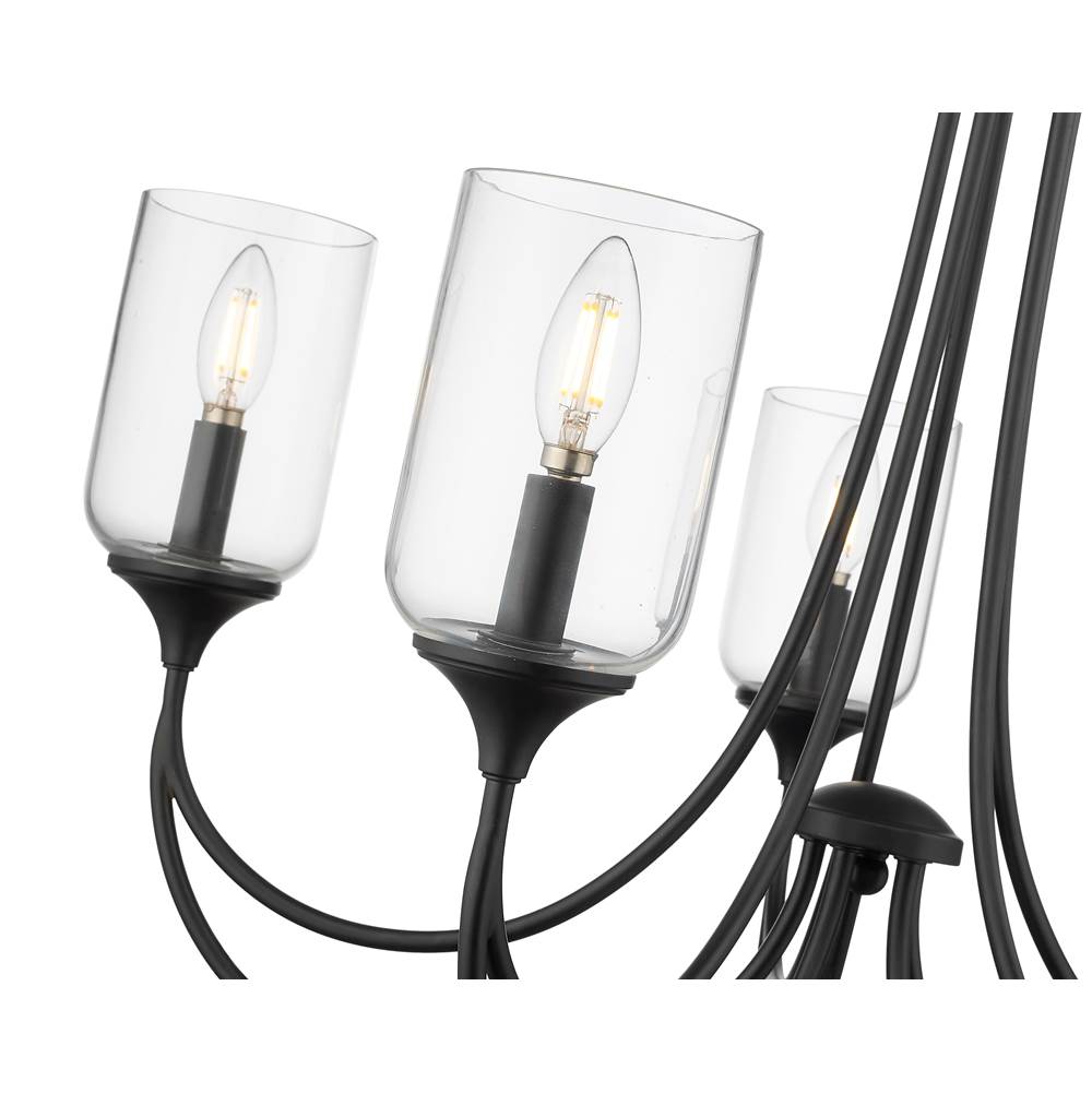 Millennium Lighting 22405-MB Matte Black Chandelier Ceiling Light Image 4
