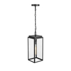 Millennium Lighting 902301-PBK Powder Coated Black Alpharetta 7.5'' 1-light Outdoor Hanging Lantern - Powder Coated Black Image 1
