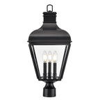 Millennium Lighting Edenton 24'' High 3-light Outdoor Post Lantern - Matte Black