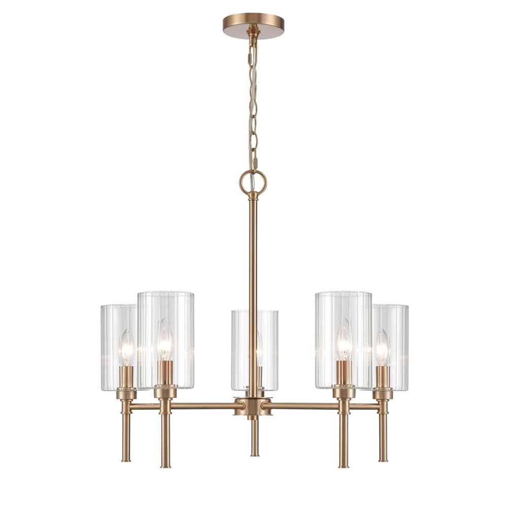 Millennium Lighting 9915-MG Modern Gold Chandelier Ceiling Light Image 3