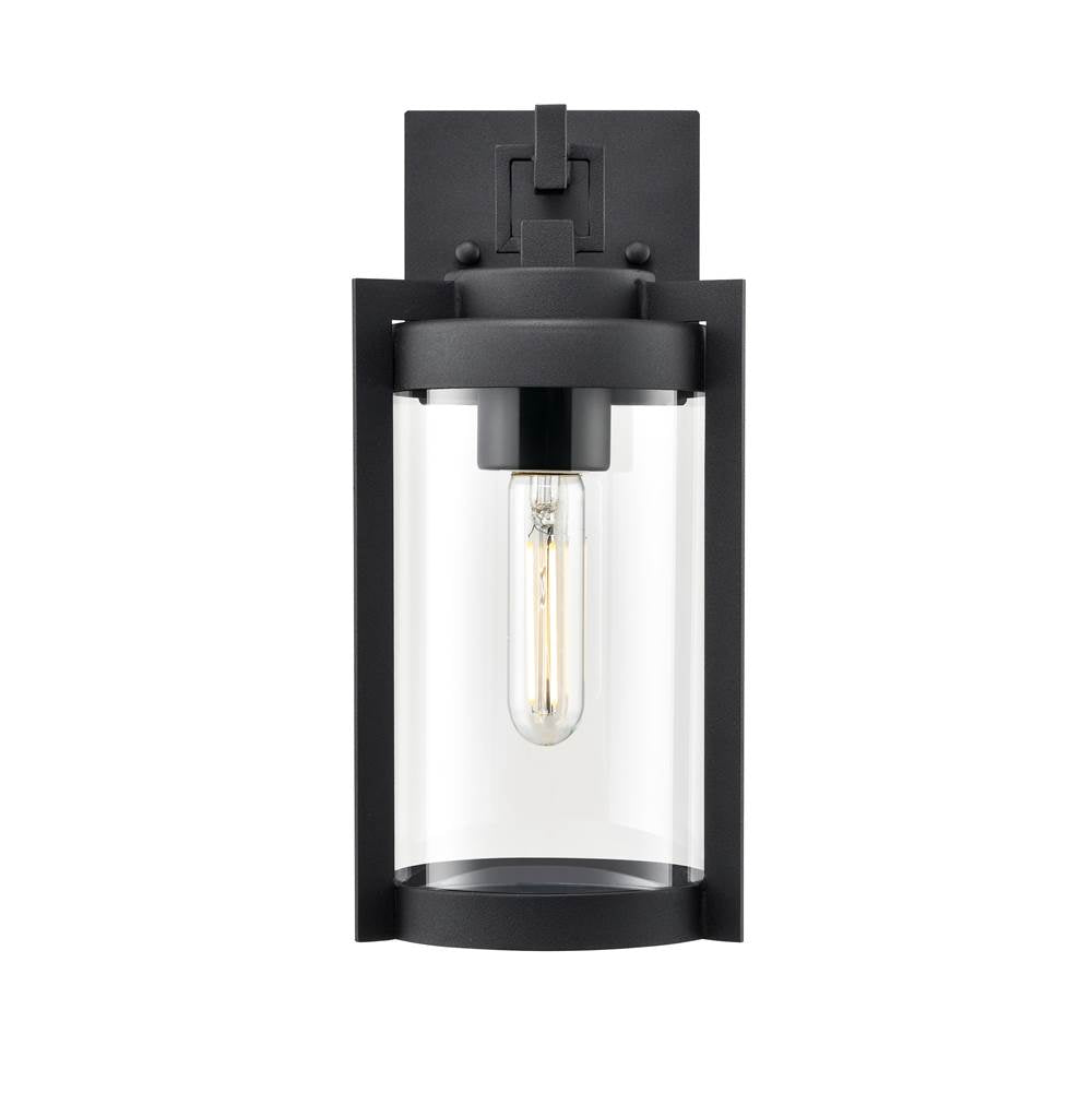 Millennium Lighting 91501-TBK Textured Black Outdoor Wall Sconce Image 1
