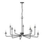 Millennium Lighting 12510-MB Matte Black Chandelier Ceiling Light Image 4